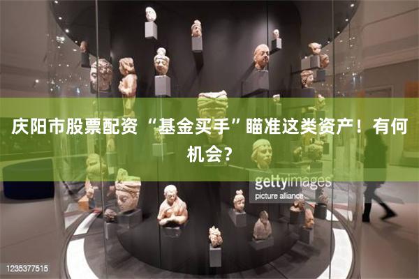 庆阳市股票配资 “基金买手”瞄准这类资产！有何机会？