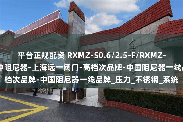 平台正规配资 RXMZ-S0.6/2.5-F/RXMZ-L0.35/2.5-F膜片式脉冲阻尼器-上海远一阀门-高档次品牌-中国阻尼器一线品牌_压力_不锈钢_系统